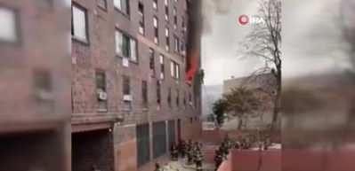 ABD’de 19 katlı apartmanda çıkan yangında 9’u çocuk 19 kişi öldü