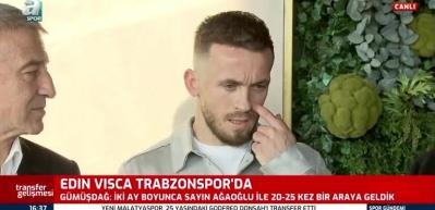 Trabzonspor, Visca'yı KAP'a bildirdi