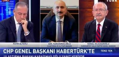 Ulaştırma Bakanı Karaismailoğlu'ndan Kılı&ccedil;daroğlu'na yanıt