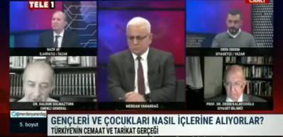 Canlı yayında skandal baş&ouml;rt&uuml;s&uuml; s&ouml;zleri! İyice hadlerini aştılar