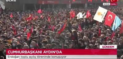 Cumhurbaşkanı Erdoğan Aydın'da ekonomi mesajı verdi: B&uuml;t&uuml;n oyunları bozuldu