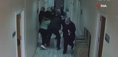 Hasta yakını ile hastane y&ouml;neticileri arasında kavga