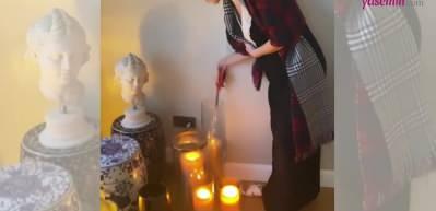 Linet'in yeni evi g&ouml;z kamaştırdı! 40 bin TL olan evinin manzarasını g&ouml;sterdi