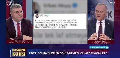 MHP Grup Başkanvekili Erkan Ak&ccedil;ay 'CHP ve İYİ parti &ouml;l&uuml; taklidi yapıyor' dedi