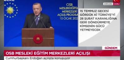 Son dakika haberi: Cumhurbaşkanı Erdoğan a&ccedil;ıkladı, 1 milyon gence istihdam sağlanacak
