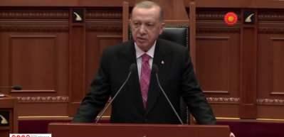 Cumhurbaşkanı Erdoğan, Arnavutluk Meclisine hitap etti