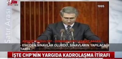 Erdoğan'dan &ccedil;arpıcı CHP'li Moğultay &ouml;rneği: Bu işin en mahir hareket edenlerinden