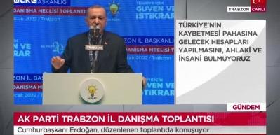 Başkan Erdoğan Trabzon'a yatırımları ilk defa a&ccedil;ıkladı