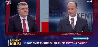 Prof. Dr. Şeref Ateş: T&uuml;rk&ccedil;e'ye d&uuml;nyadan talep var