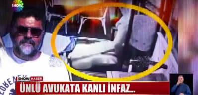 Şafak Mahmutyazıcıoğlu'na saldırı anı kamerada! 