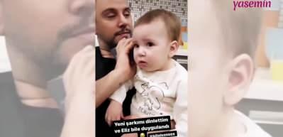 Alişan ve Buse Varol'un kızları Eliz'in eğlenceli anları