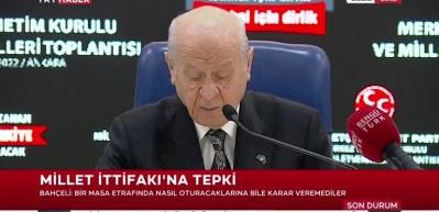 Bah&ccedil;eli "Osman Kavala" kararı hakkında konuştu