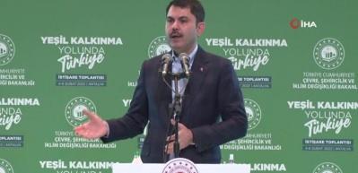 Bakan Kurum: "T&uuml;rkiye'nin havası ge&ccedil;tiğimiz yıllara g&ouml;re y&uuml;zde 25 daha temiz"