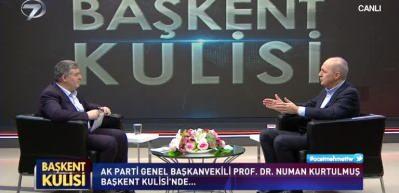 AK Parti Genel Başkanvekili Numan Kurtulmuş "Elektrik faturaları" hakkında a&ccedil;ıklamalarda bulundu