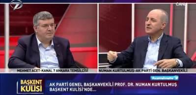 AK Parti Genel Başkanvekili Numan Kurtulmuş "Halkın AK Partinden beklentisi" hakkında a&ccedil;ıklamalarda bulundu