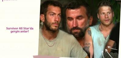 Survivor All Star'da gergin anlar! Yunus Emre'nin Ogeday ve Hikmet'le kavgası...