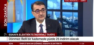 Bakan D&ouml;nmez duyurdu: Elektrik &uuml;retimi t&uuml;m d&uuml;nya &uuml;lkelerinin sorunu