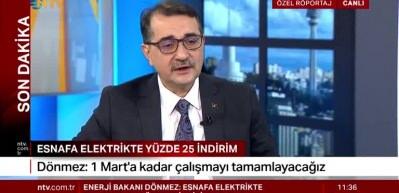 Bakan D&ouml;nmez duyurdu:4 milyon hane yararlanacak