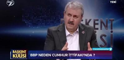 BBP Genel Başkanı Destici, Başkent Kulisi'nde