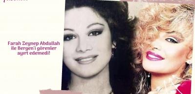 Farah Zeynep Abdullah ile Bergen'i g&ouml;renler ayırt edemedi!