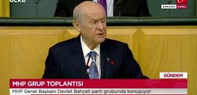 MHP lider Devlet Bah&ccedil;eli muhalefet liderlerinin yuvarlak masa buluşmasını eleştirdi