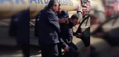 Samsun’da yangın! Kahraman polisler yaşlı kadını ölümden kurtardı
