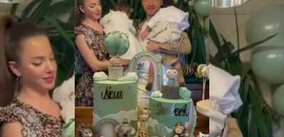 Şarkıcı Sinan &Ouml;zen paylaştığı videoyla ikiz bebeklerinin doğum g&uuml;n&uuml;n&uuml; kutladı