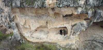 Bir vadide Roma d&ouml;nemine ait 1800 yıllık kalıntılar tespit edildi