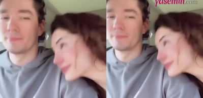 Cedi Osman ABD d&ouml;n&uuml;ş&uuml; soluğu Ebru Şahin'in yanında aldı!