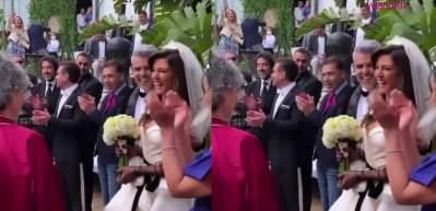 G&ouml;k&ccedil;e Bahadır ve Emir Aksoy evlendi!