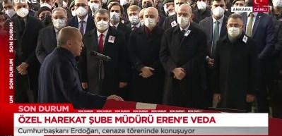 Senegal'de şehit olan &Ouml;zel Harekat Şube M&uuml;d&uuml;r&uuml; Hayrettin Eren son yolculuğuna uğurlandı