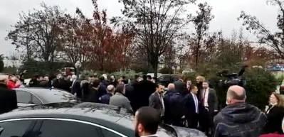 6 muhalefet partisinin toplantısında CHP ve İYİ Parti korumaları kavga etti