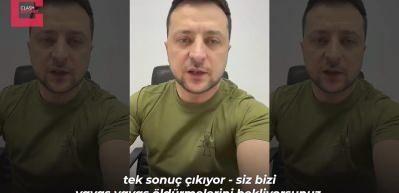 ABD ve Avrupa'nın tuzağını g&ouml;ren Zelenskiy: Yavaş yavaş &ouml;lmemizi istiyorsunuz