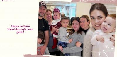 Alişan ve Buse Varol'dan aşk pozu geldi!