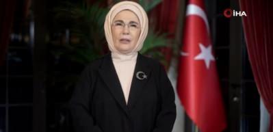 Emine Erdoğan'dan dayanışma ve barış mesajı