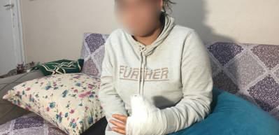 Eşi tarafından bı&ccedil;aklanan kadın: ''&Ouml;lmek istemiyorum!''