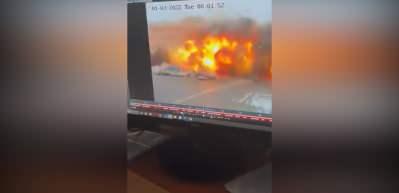 Rusya f&uuml;zelerle belediye binasını havaya u&ccedil;urdu!