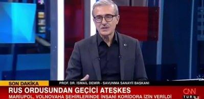 Savunma Sanayii Başkanı Demir: T&uuml;rkiye d&uuml;nyada ilk 3'te