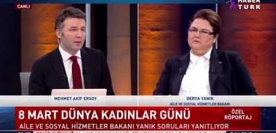 Bakan Yanık'tan D&uuml;nya Kadınlar G&uuml;n&uuml; i&ccedil;in &ccedil;arpıcı a&ccedil;ıklama