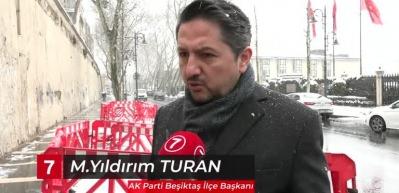 İBB'nin &Ccedil;ırağan Caddesi'ndeki ağa&ccedil;ları kesmesine tepki: 'CHP zihniyetinde yok etmek var'