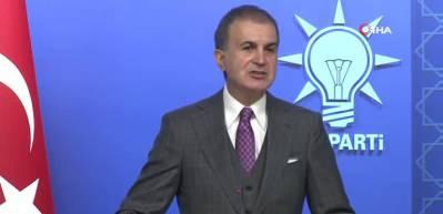 AK Parti S&ouml;zc&uuml;s&uuml; &Ouml;mer &Ccedil;elik'ten Avrupa Birliği'ne tepki: T&uuml;rkiye neden yok?