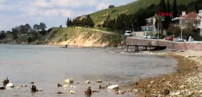 Bu hi&ccedil; normal değil! İzmir Fo&ccedil;a'da deniz 20 metre &ccedil;ekildi