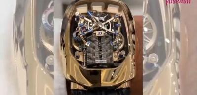 Kolda taşınan servet! Bu saatin fiyatı...