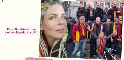 Pelin &Ouml;ztekin'in ma&ccedil; kavgası karakolda bitti!