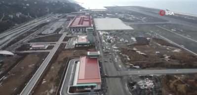 Rize-Artvin Havalimanı'nda deneme u&ccedil;uşları başlıyor