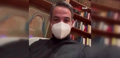 Yunanistan Başbakanı Mi&ccedil;otakis koronavir&uuml;se yakalandı