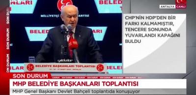 MHP Lideri Bah&ccedil;eli 'Adana'da polisin m&uuml;dahalesi' hakkında konuştu