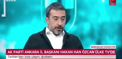 AK Parti Ankara İl Başkanı Hakan Han &Ouml;zcan 'Ankara'da tarihin en b&uuml;y&uuml;k kadrolaşması var' dedi