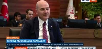 Bakan Soylu: "Recep Tayyip Erdoğan olmasaydı, T&uuml;rkiye FET&Ouml;'ye teslim olmuştu."