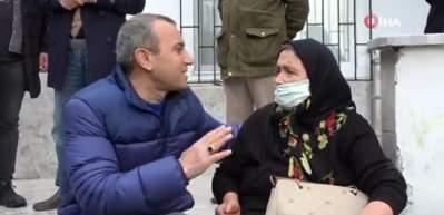 Heyelanda evi yıkılan yaşlı kadın: &ldquo;60 senelik emeğim gitti&rdquo;